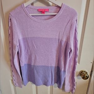 Lilly Pulitzer Purple Sweater